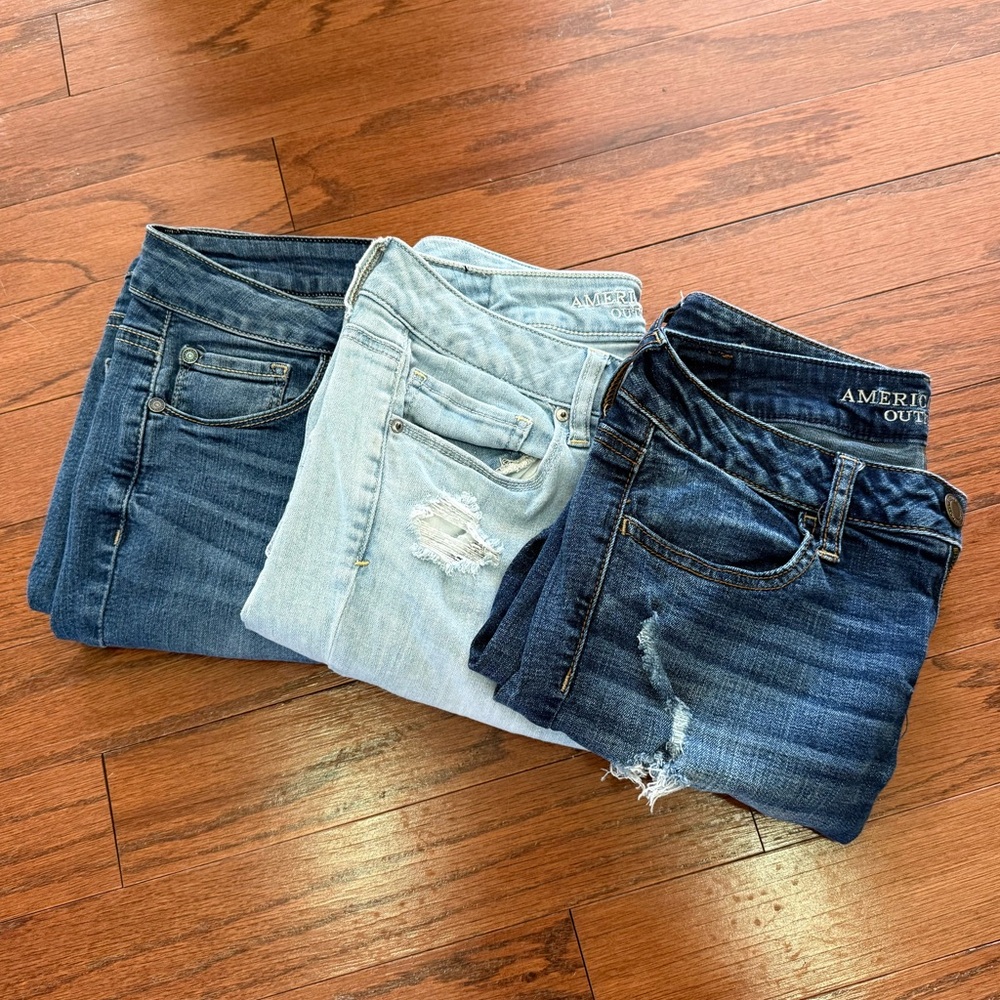American Eagle Mid Rise Jeans Bundle
